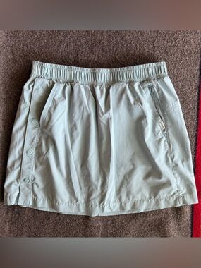 Prana Mint Green Elastic Waist Skort